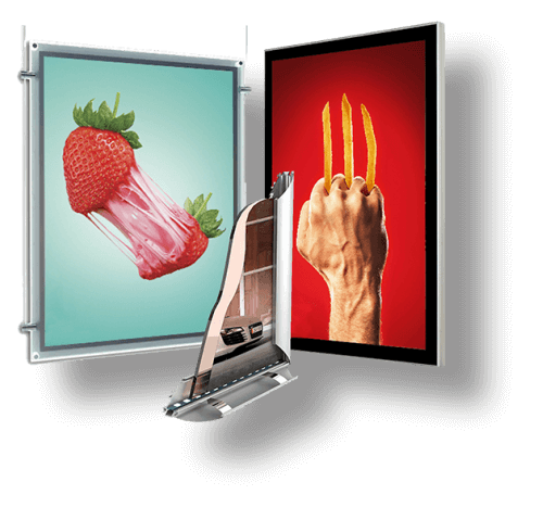 Изготовление световых панелей со сменным изображением - кристалайт, фреймлайт, магнетик.